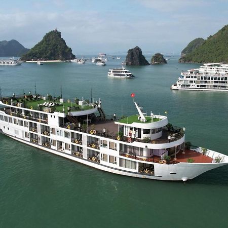 فندق Halong Aquamarine Royal Cruise ها لونغ المظهر الخارجي الصورة