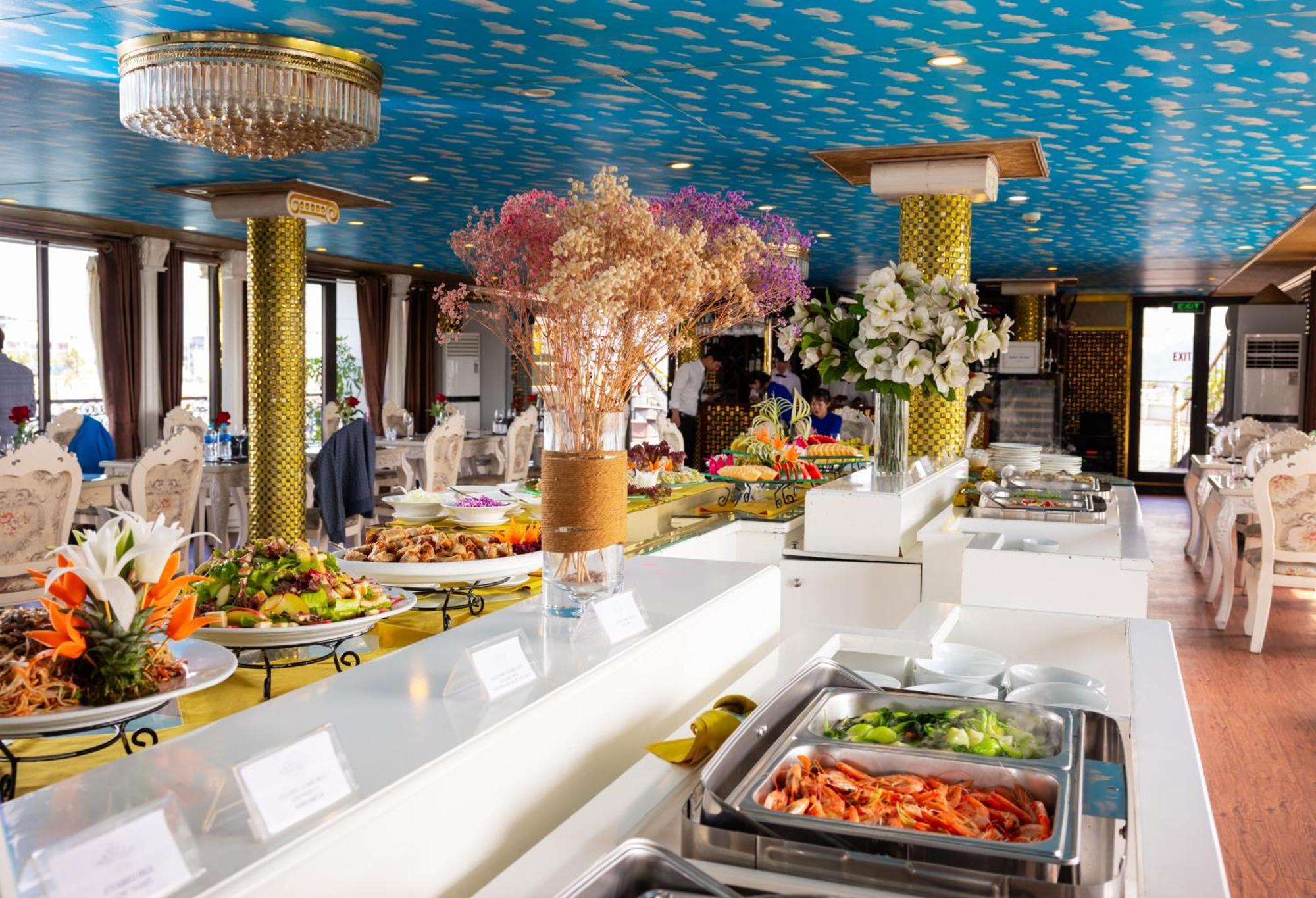 فندق Halong Aquamarine Royal Cruise ها لونغ المظهر الخارجي الصورة