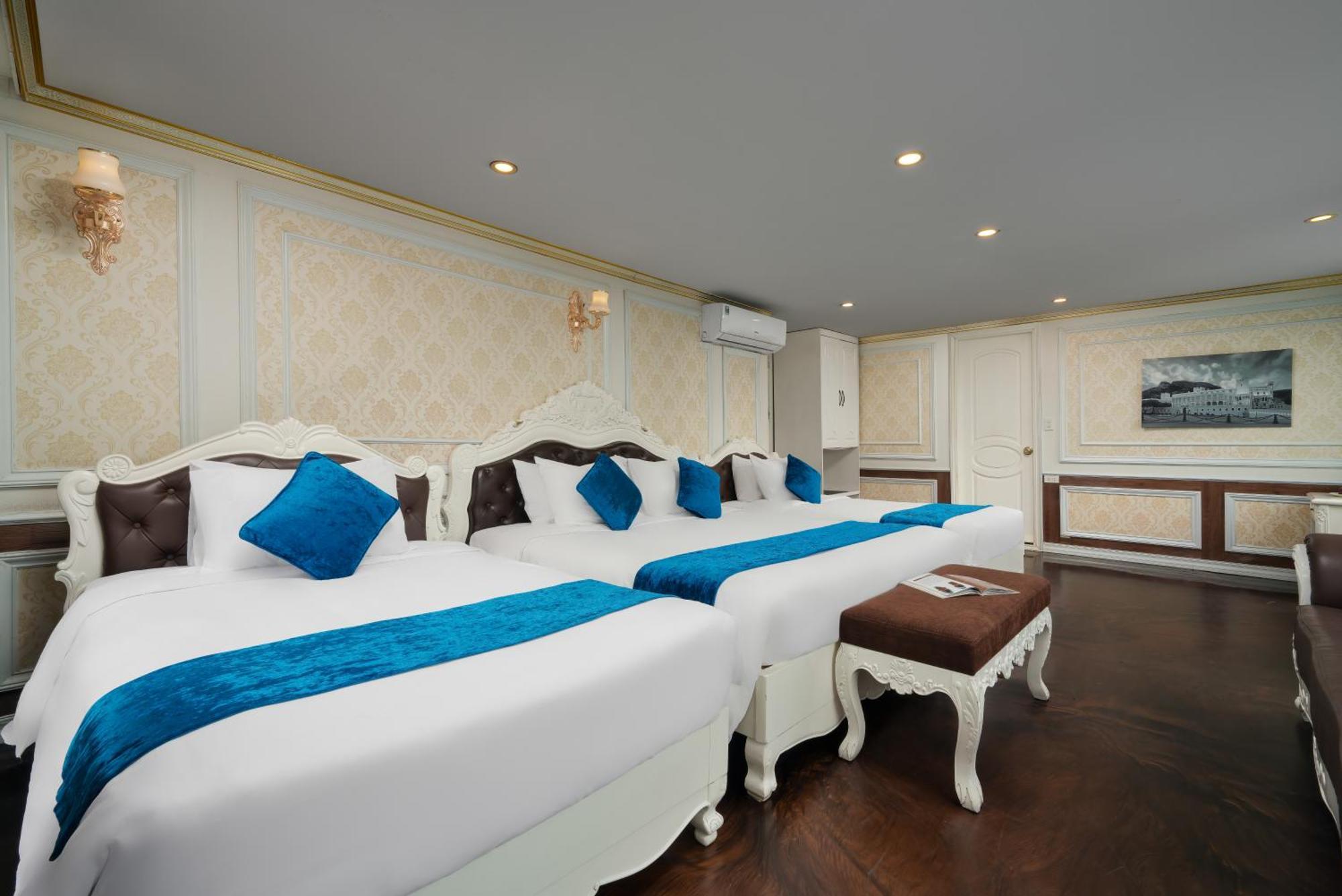 فندق Halong Aquamarine Royal Cruise ها لونغ المظهر الخارجي الصورة