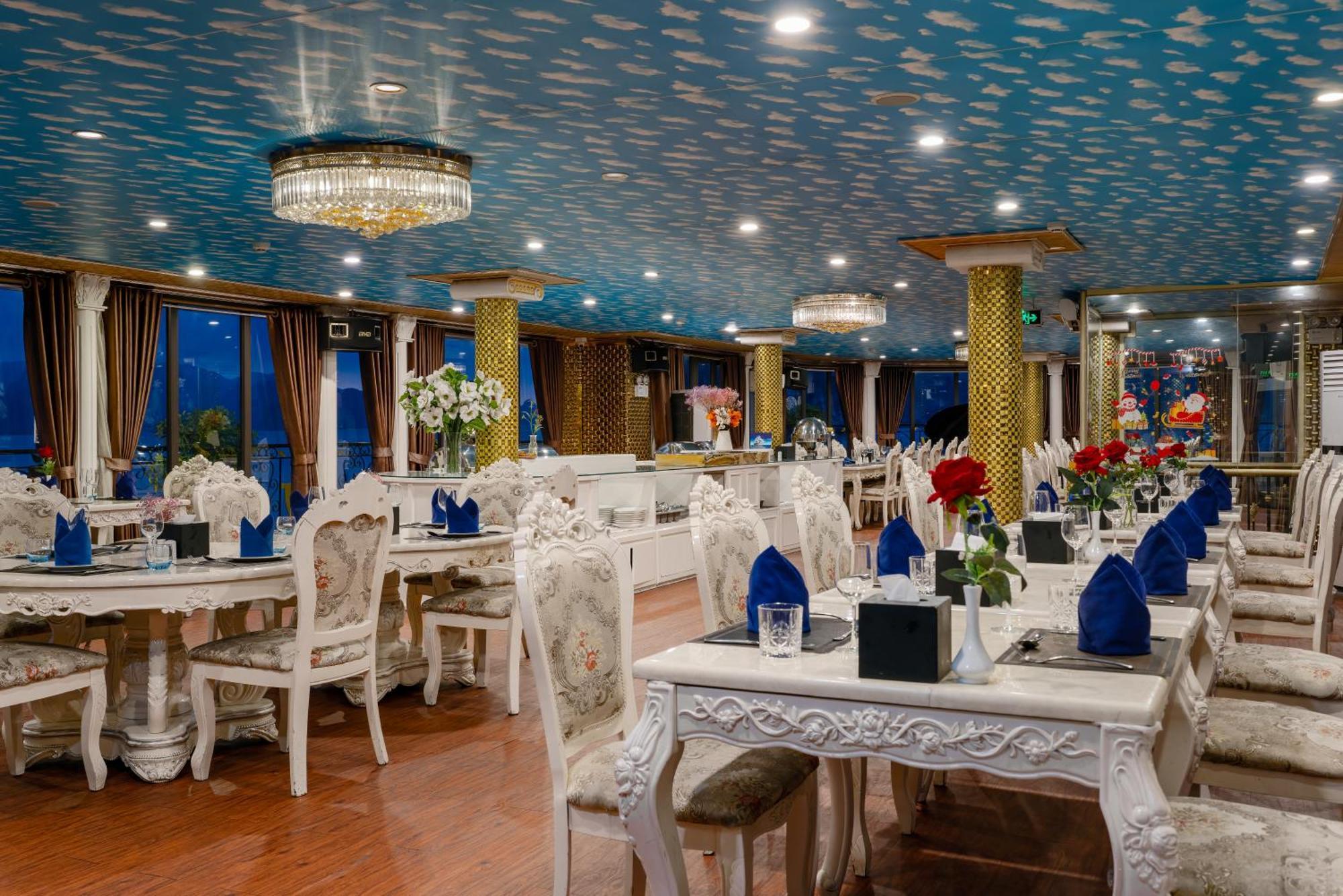 فندق Halong Aquamarine Royal Cruise ها لونغ المظهر الخارجي الصورة