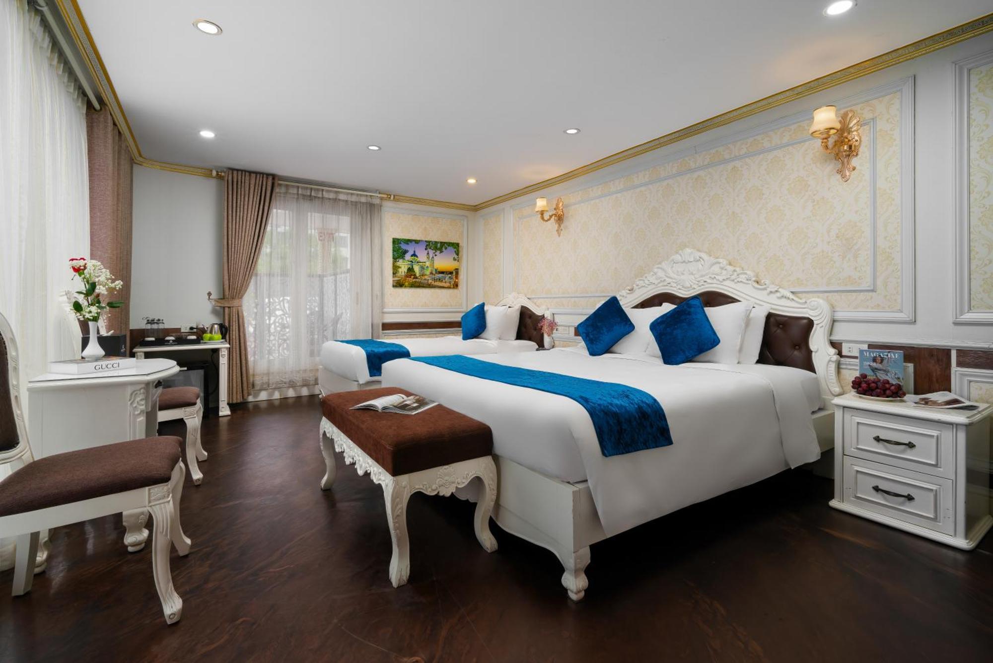 فندق Halong Aquamarine Royal Cruise ها لونغ المظهر الخارجي الصورة